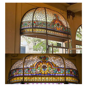 Magnifique auvent en <span class=keywords><strong>vitrail</strong></span>, motifs et formes personnalisés en usine, <span class=keywords><strong>art</strong></span> déco, <span class=keywords><strong>vitrail</strong></span> au plomb, patio en <span class=keywords><strong>vitrail</strong></span> avec prix de gros - Product Image 1