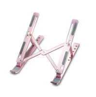 Ucuz Metal ergonomik dikey katlanabilir dizüstü bilgisayar Tablet PC Laptop standı kullanılan yenilenmiş Laptop için kullanın