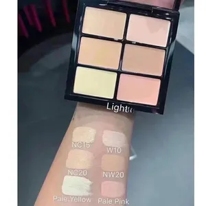 Palette Correctrice Multifonctionnelle Six Couleurs : Crème Correctrice et de Contour Haute Visibilité - Product Image 6
