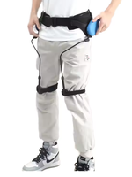 Exoesqueleto de Apoyo para Deportes y Entretenimiento, Andador de Acero Inoxidable para Entrenamiento de Actividad de Piernas y Equipo de Ejercicio