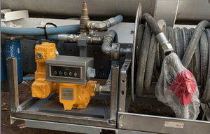 Độ chính xác cao 0.2% tích cực chuyển DIESEL nhiên liệu <span class=keywords><strong>m</strong></span>ét <span class=keywords><strong>m</strong></span>áy <span class=keywords><strong>m</strong></span>óc hoạt động thể tích đo lưu lượng cho tàu chở nhiên liệu xe tải - Product Image 6