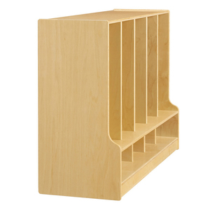 Montessori Kinderdagverblijf Kleding Cubbies & Lockers Organisator Plank Kleuterschool Houten Locker Voorschoolse Meubels - Product Image 5