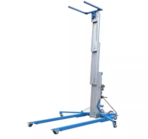 Máquina Apiladora de Aleación de Aluminio para Manejo de Materiales, Plataforma Elevadora Manual Ligera para Almacén - Product Image 3