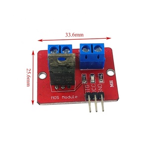 Módulo Driver MOSFET IRF520 |   Conversor de Nível Lógico 0-24V para <span class=keywords><strong>Arduino</strong></span>, MCU |   Controle PWM - Product Image 3