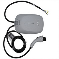 Chargeur EV authentique 7kW 220V Type 2 RFID/NFC, station de recharge domestique pour véhicules à énergie nouvelle GB/T, blanc, pour BYD Leopard