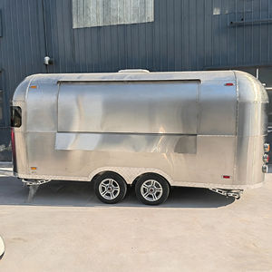 Remolque Móvil de Comida para Exteriores de Acero Inoxidable y Aluminio para Dulces y Papas Fritas - Product Image 3