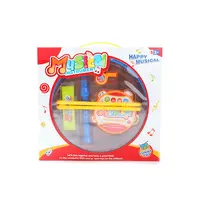 Toptan promosyon prim OEM özelleştirilmiş tasarım müzikal plastik enstrüman oyun seti oyuncaklar çocuklar için