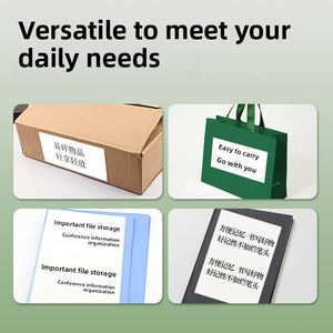 레이저 잉크젯 프린터 광택 매트 공장 판촉 식료품 방수 맞춤형 <span class=keywords><strong>A4</strong></span> 절단 접착 스티커 라벨 - Product Image 4