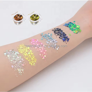 Fournitures de <span class=keywords><strong>peinture</strong></span> corporelle en gros, kit de paillettes épaisses multi-tons |   Iridescent |   Art des ongles - Product Image 5