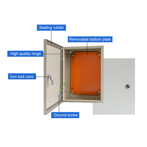 Zcebox <span class=keywords><strong>MCB</strong></span> hộp phân phối kim loại hộp ngắt điện hộp phân phối ngắt mạch điện - Product Image 6