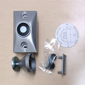 Support de <span class=keywords><strong>porte</strong></span> électromagnétique coupe-feu semi-encastré de type ANSI américain 12V/24V, force de maintien de 40 lb - Product Image 6