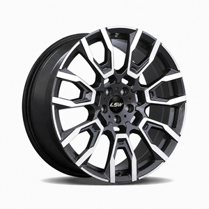 LS8187 18 19 20 นิ้ว 5x112 5x120 ล้อฟอร์จ ขายดีที่สุด สินค้ามาใหม่ สีเทาเมทัลลิก ขอบขัดเงา จัดส่งฟรี - Product Image 1