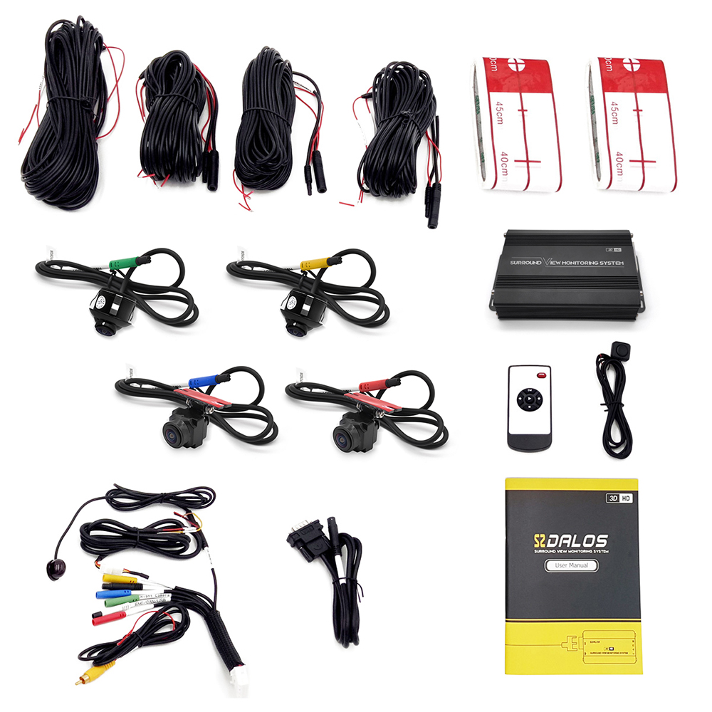 SZDALOS HD 3D 360 Surround View System for RVs | Full HD 1080P G