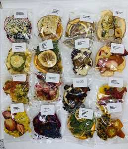 Mix çiçekler tomurcukları çay limon zambak yasemin gül çiçek ve Kumquat karışımlı çiçek ve meyve çayı - Product Image 6