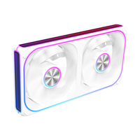 Ventilateurs PWM ARGB Infinity Ruix T2 Blancs 240mm pour Boîtier PC – Système de Refroidissement Monobloc – Nouveau Modèle – Vente Flash