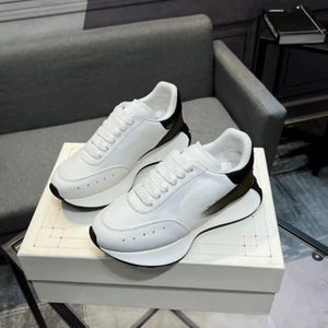 Baskets décontractées en cuir Alexander Retro à semelle épaisse avec lacets, design Mc Up, pour hommes et femmes, pour le quotidien et les loisirs - Product Image 1