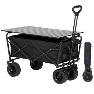 Canne à pêche pour <span class=keywords><strong>camping</strong></span>-<span class=keywords><strong>car</strong></span> <span class=keywords><strong>Camping</strong></span> en plein air Voiture pliante <span class=keywords><strong>Petit</strong></span> chariot à quatre roues pour l'achat de légumes - Product Image 3