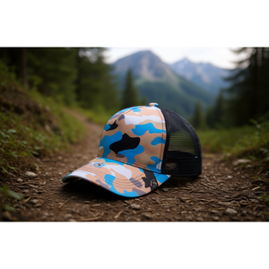 Gorra Trucker B3 de Malla con 6 Paneles, Camuflaje, Protección Solar para Exteriores, Gorra Casual de Primavera/Verano para Adultos - Product Image 2