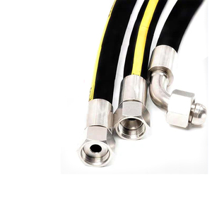 Tubo Idraulico in Gomma Nera ad Alta Resistenza alla Pressione R2at 1/4\" R5 Tubo e Raccordi - Product Image 5