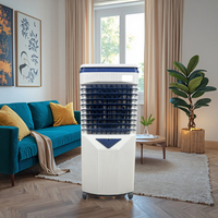 Nouveau réservoir d'eau de 30 L, lampe anti-moustiques LED, refroidisseur d'air rechargeable.
