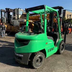 Montacargas Diésel Usado Mitsubishi de 3 Toneladas, Excelente Estado, Origen Japón, Mástil de Dos Etapas, Todoterreno, en Venta - Product Image 1