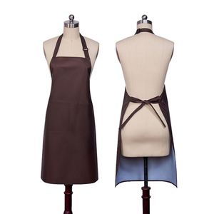 Customized Logo Adjustable Color Waterproof Oil-proof Nylon Woven Unisex Chef <b>Apron</b> <b>Kitchen</b> Cooking Restaurant Waiter Plain - Product Image 2