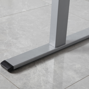 Ergonomic máy tính bảng nội thất văn phòng Chiều cao bàn có thể điều chỉnh bàn màu xám bàn khung đứng bàn duy nhất động cơ kép - Product Image 4