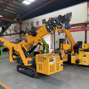 טוניטה מיני זחילה מנוף 3 טון יורו 5 ס העכביש 14 מ 'העכביש עם דלי סל גבר - Product Image 6