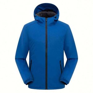 Veste coupe-vent longue et fine à capuche pour homme, imperméable et respirante, grande taille, idéale pour l'extérieur en été - Product Image 6