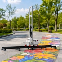 Impresora de Pared Integrada UV, Impresora Vertical 3D para Pared y Suelo, Máquina de Pintura Todo en Uno