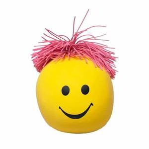 Moody Face Stress Balls com Exibição de Cabelo Rosto Homem Com Cabelo Squishy Ball Toy Balls Stress Fidget Wholesale Toy