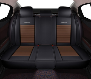 Fundas de Asiento Traseras de Cuero Deportivas Duraderas de Alta Calidad para Venta al por Mayor, Fundas Universales para Automóviles, Premium, Gruesas, Antidesgarro, de Primera Categoría - Product Image 3