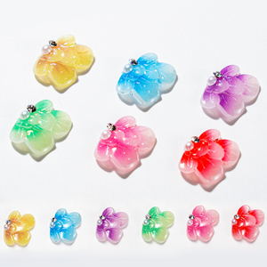 BIN <span class=keywords><strong>2022</strong></span> 3D hecho a mano acrílico <span class=keywords><strong>flores</strong></span> Nail Art Charms para <span class=keywords><strong>uñas</strong></span> llegadas Kawaii resina nueva piedra de 6mm joyería de plástico brillante - Product Image 6