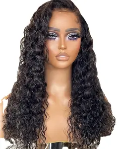 Curly Hair 40Inch Peruvian Hair Weave 13X4 Lace Front Wig Best Human Hair Wigs Online Cheap Hd 13 X6 Lace Frontal Wig