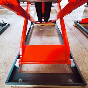 Pont élévateur hydraulique à ciseaux ultra-mince 3,5T haute performance, hauteur max. 1850 mm, 220V/380V, pour réparation automobile portable et légère - Product Image 2