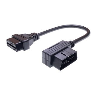 <span class=keywords><strong>OBD</strong></span>-II OBD2 Góc Phải 16 Pin Xe Tự Động Nam Đến Nữ Cáp Mở Rộng Chẩn Đoán Bộ Mở Rộng Dây Adaptor - Product Image 1