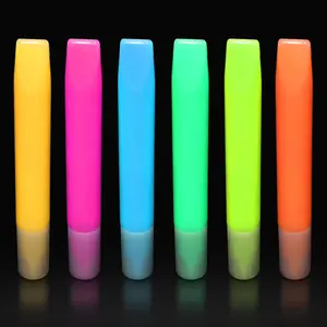 Wholesale DIY Painting Non-toxic Glow In The Dark Acrylic Paint 6 Colors 6ml/10ml Glow In The Dark Acrylic Paint