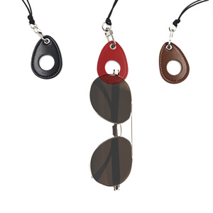 Outdoor sunglasses chain lanyard, adjustable stylish sunglasses PU leather pendant, travel <b>eyeglass</b> <b>frame</b> accessory - Product Image 1