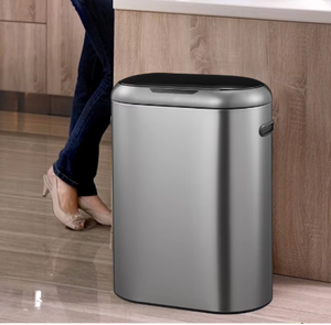 صندوق نفايات المطبخ بمستشعر ذكي 50 لترًا ، إدارة نفايات فعالة - Product Image 1