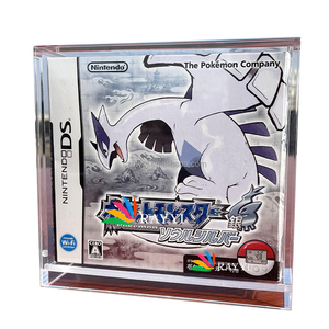 Boîtier de protection et d'exposition en acrylique RAY YI pour jeux Nintendo DS, compatible avec Pokémon Heart Gold / Soul Silver - Product Image 1