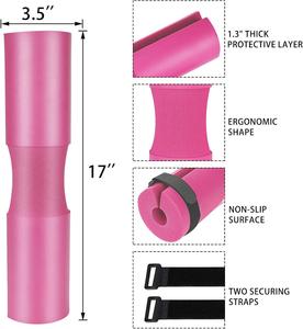 Idéal pour les squats Poussées de hanche-Coussinet en mousse EVA antidérapant Cou Épaule Protection Barbell Squat Pad Caoutchouc durable pour l'haltérophilie - Product Image 2