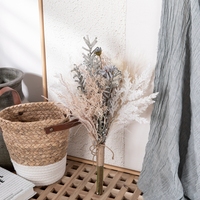 CF01162 nouveau Design bouquet de chrysanthème sauvage artificiel pour la décoration de mariage de jardin