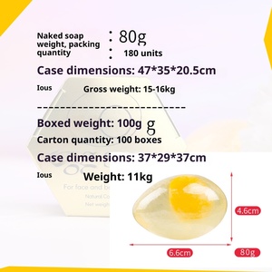 Cross-Biên Giới Handmade Thảo Dược Giữ Ẩm Trứng Xà Phòng Cho Khuôn Mặt Nhỏ Hàng Loạt Nhà Máy Thương Mại Trực Tiếp Thanh Xà Phòng Cho Tất Cả Các Loại Da - Product Image 2