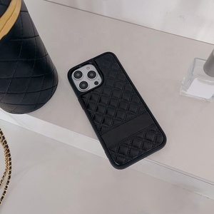 Hợp thời trang Thiết kế PU da sang trọng thiết kế thương hiệu trường hợp điện thoại cho <span class=keywords><strong>Iphone</strong></span> 15 Pro Max 16 15 14 13 12 - Product Image 6