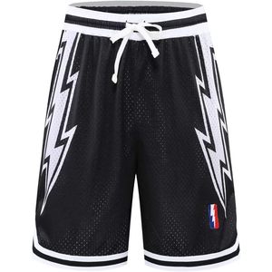Shorts de basket rétro personnalisés DIOTSR pour hommes, 100 % polyester respirant, imprimés avec poches, design athlétique streetwear - Product Image 3