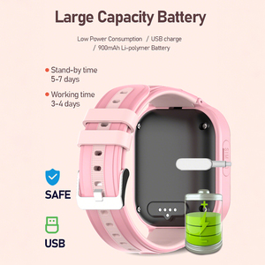 Reloj Inteligente 4G al <span class=keywords><strong>por</strong></span> Mayor para Niños y Estudiantes con Tarjeta SIM, GPS, SOS, Cámara HD, Fotos, Llamadas, Montre Intelligente Pour Enfant - Product Image 6