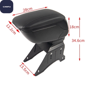 กล่องเก็บของคอนโซลกลางรถยนต์ CARFU AC-479 รุ่นหรูหรา ดีไซน์ทันสมัย ผลิตจากวัสดุ ABS และหนัง PVC - Product Image 6