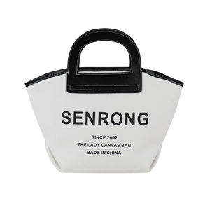 Sac fourre-tout pour femme fabriqué sur mesure en usine au Vietnam, en toile, tendance, sacs OEM ODM - Product Image 1