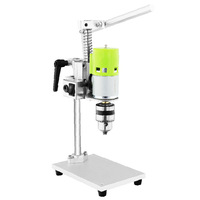 Mini perceuse à colonne et fraiseuse modèle 96, multifonctionnelle, 220V, pour usage domestique, type DIY, compatible avec les prises US/EU/UK/AU