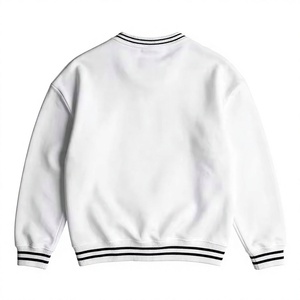 เสื้อสเวตเชิ้ตคอกลมผ้าฝ้ายหนา 500gsm สำหรับผู้ชาย ขายส่ง รับปักโลโก้ สกรีนลาย สตรีทแวร์ - Product Image 2